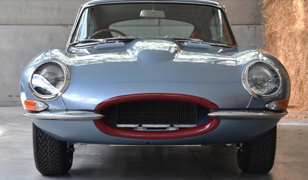 Series 1 Jaguar E-Type restored after being abandoned for 41 years