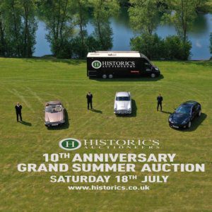 Historics 10th Anniversary Grand Summer Sale announced