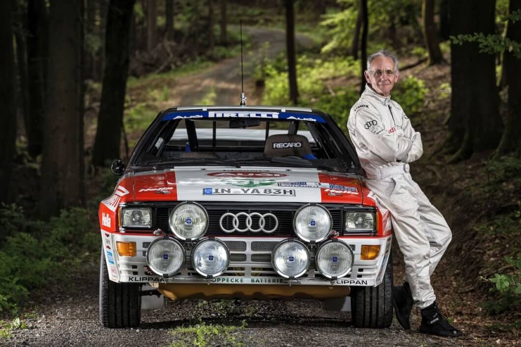 Audi UK Rally Team recall iconic game changing Audi quattro