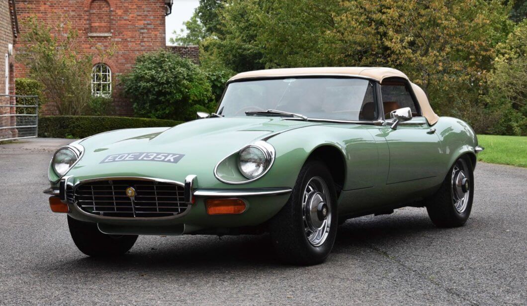 Kevin Keegan's 1972 Jaguar E-Type restored