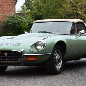 Kevin Keegan's 1972 Jaguar E-Type restored