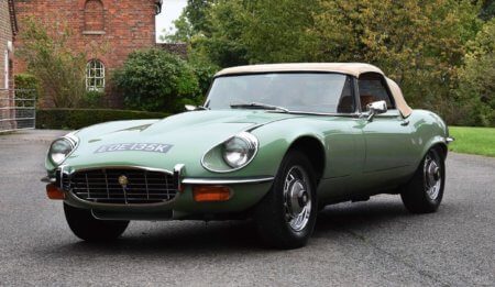 Kevin Keegan's 1972 Jaguar E-Type restored