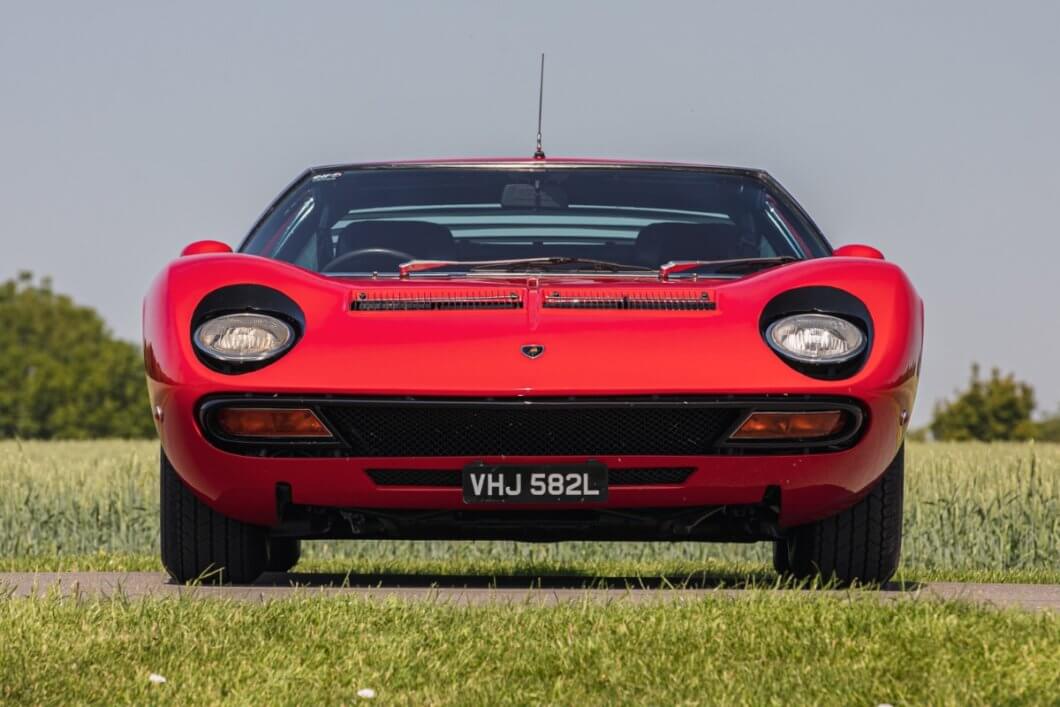 1972 Lamborghini Miura SV headlines at Silverstone Auctions