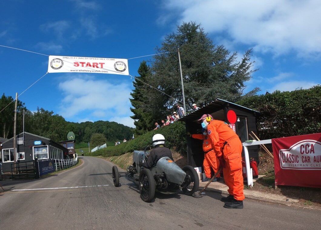 All smiles at a sunny Shelsley Walsh