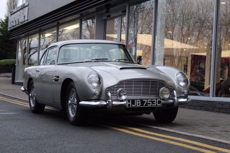 AX launches appeal to find stolen Aston Martin DB5