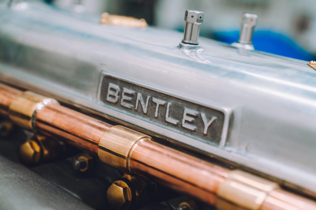 New Bentley Blower Continuation Series engine fires up