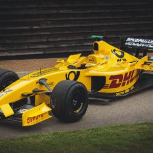 2002 Jordan F1 car driven by Takuma Sato heading to auction