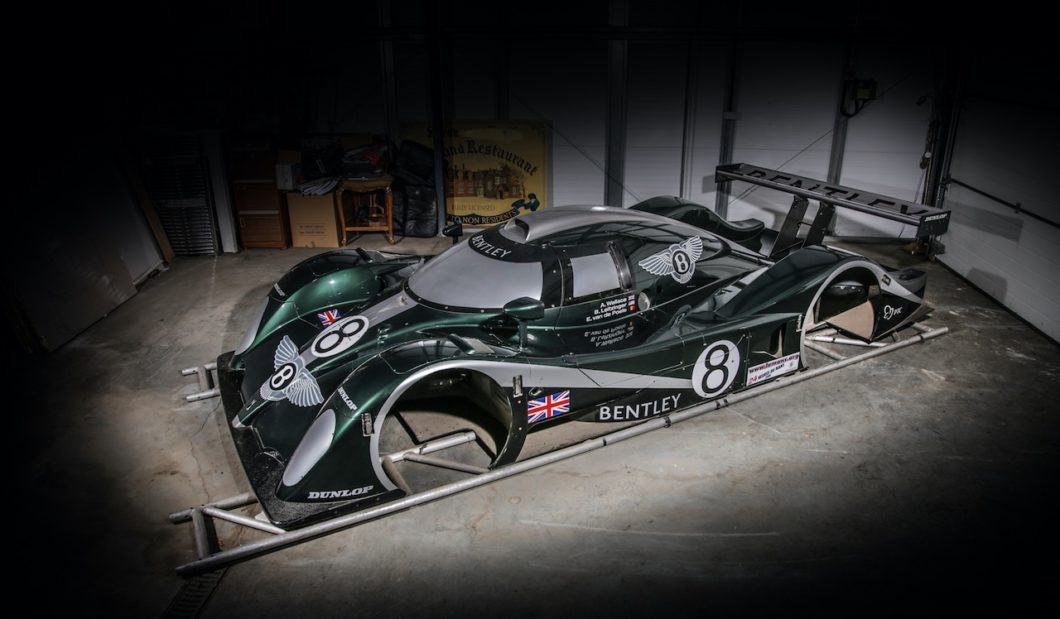 Team Bentley racing automobilia set for Historics December sale