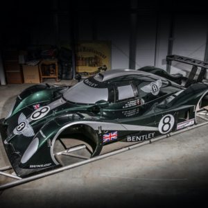 Team Bentley racing automobilia set for Historics December sale