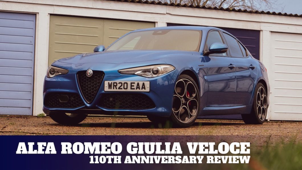 Celebrating Alfa Romeo's 110th anniversary with the Giulia Veloce