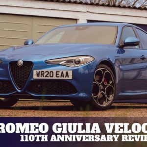 Celebrating Alfa Romeo's 110th anniversary with the Giulia Veloce