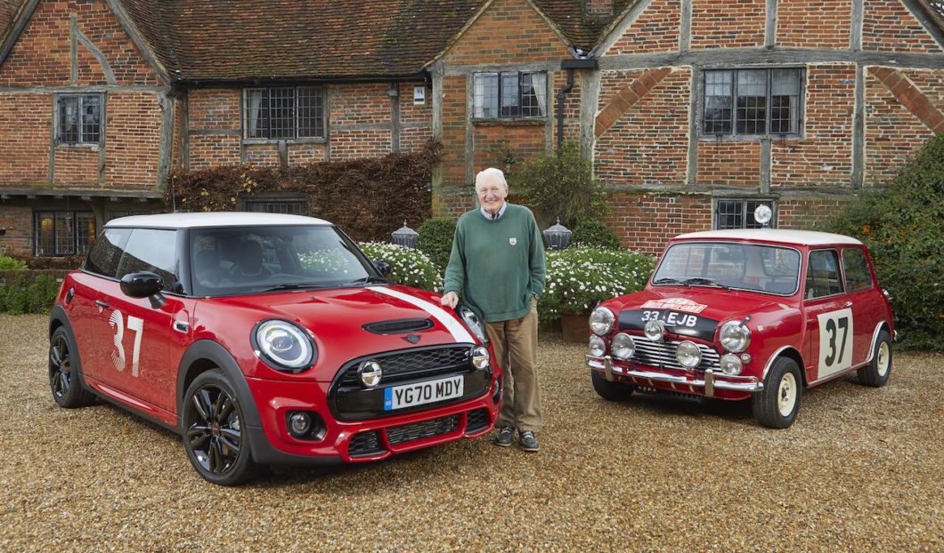 Rally legend receives new MINI Paddy Hopkirk Limited Edition