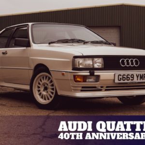 40 years on the Audi quattro has it still got it