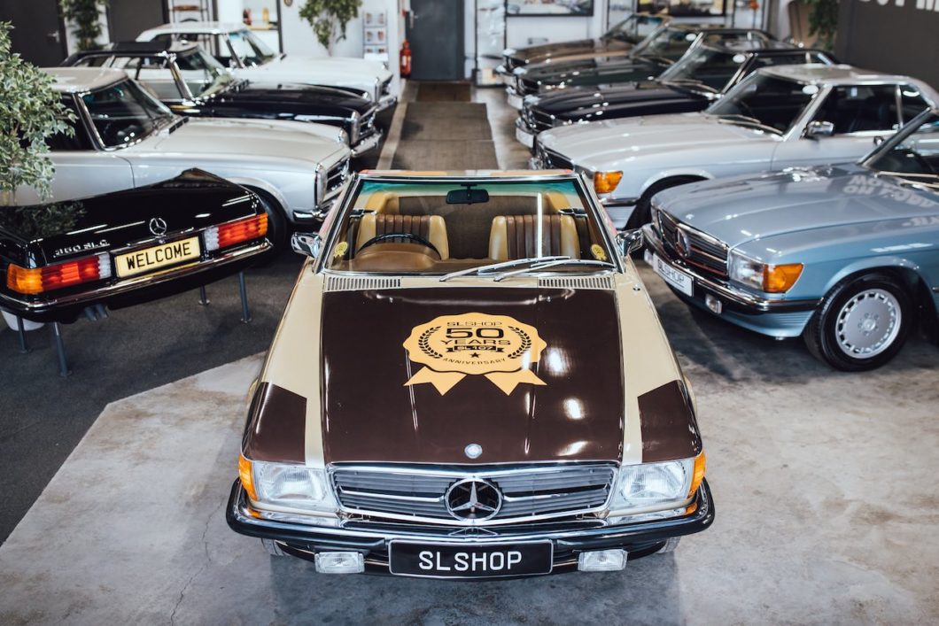 SL specialists SLSHOP mark 50 years of the Mercedes R107 SL