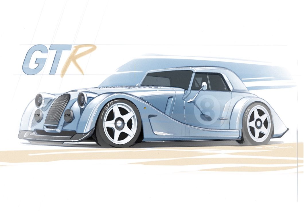 Morgan Motor Company unveils Plus 8 GTR special project