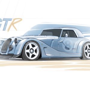 Morgan Motor Company unveils Plus 8 GTR special project