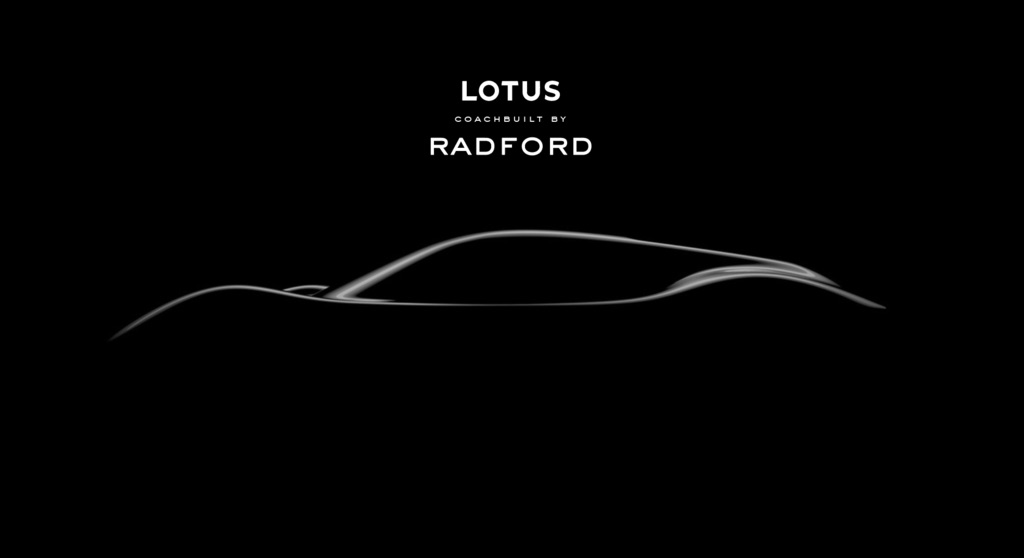 Radford to partner with Lotus for first car