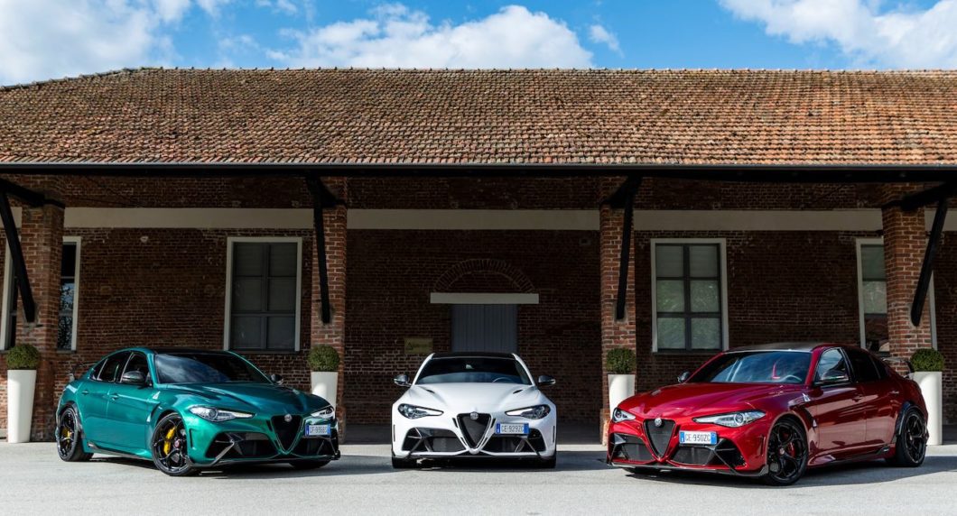 Alfa Romeo Giulia GTA and GTAm debuts at Balocco Proving Ground