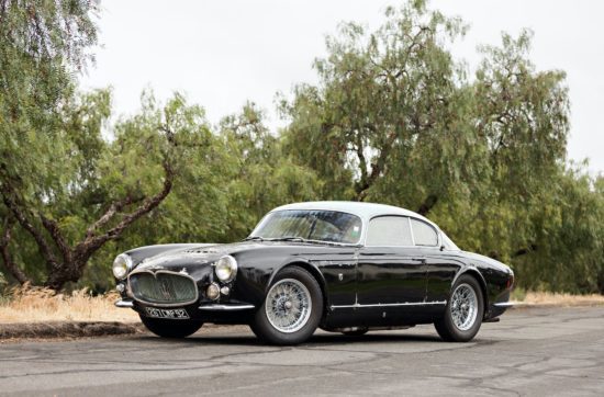 Ex Baillon Collection Maserati A6G Gran Sport set for Gooding and Co sale