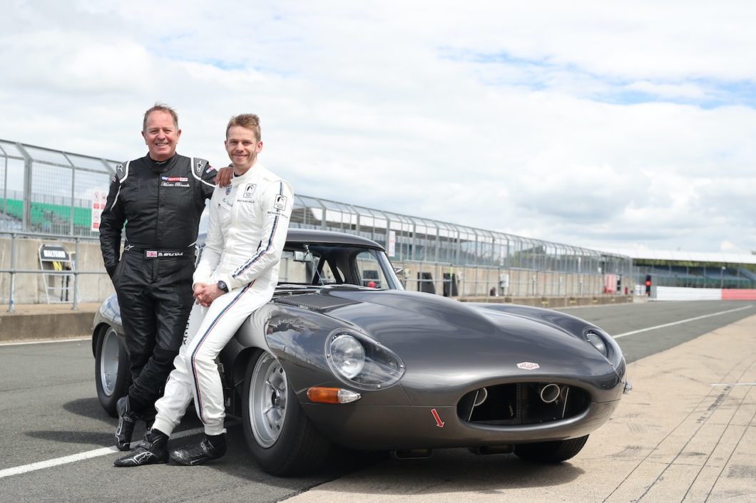 Martin and Alex Brundle to race Jaguar E-type at The Classic