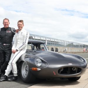 Martin and Alex Brundle to race Jaguar E-type at The Classic