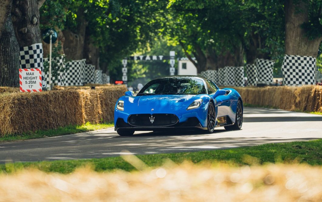 Maserati MC20 makes UK debut at Goodwood Festival of Speed