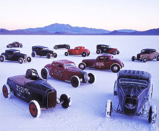 Rolling Bones hot rods set for Salon Privé