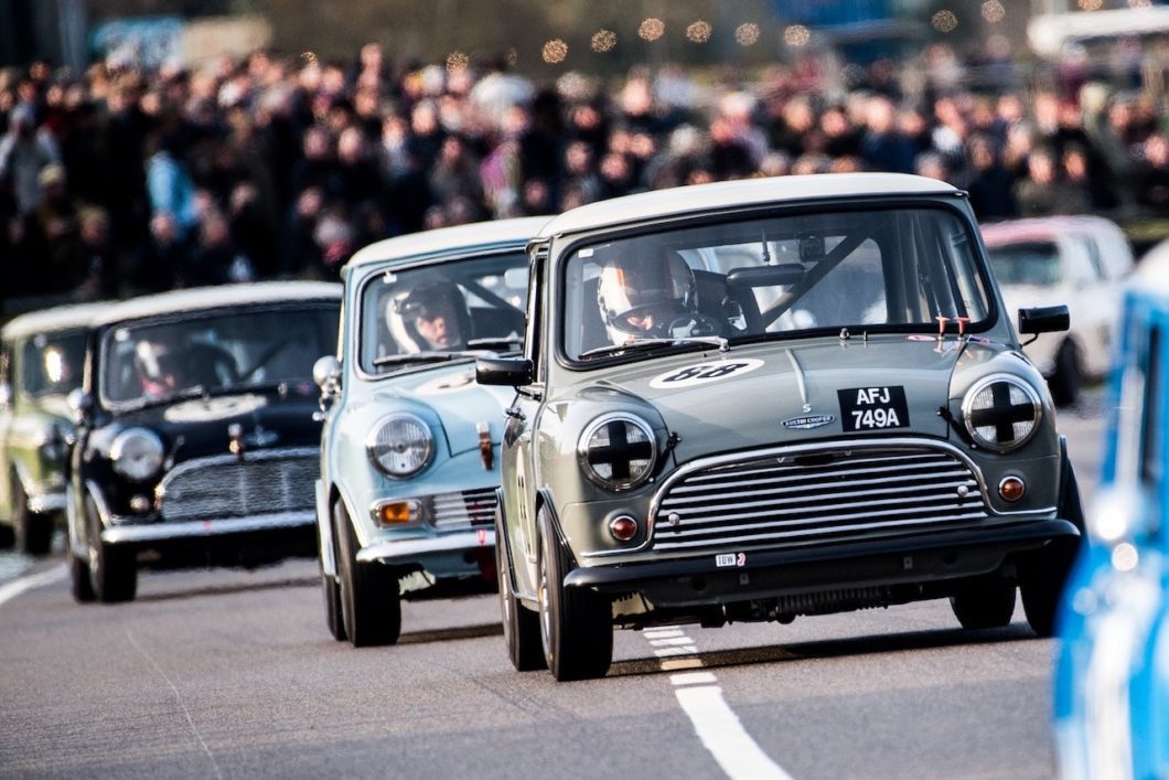 Brian Johnson and Sir Chris Hoy to race Mini Coopers at Goodwood Revival