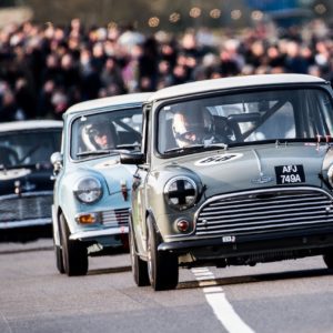 Brian Johnson and Sir Chris Hoy to race Mini Coopers at Goodwood Revival