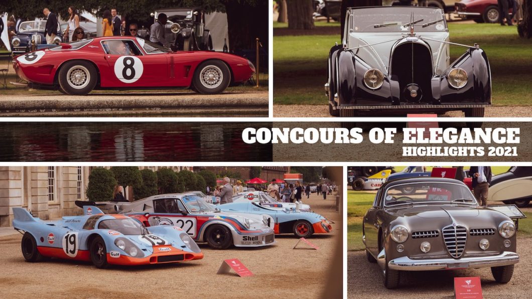 Automotive jewels dazzle at Concours of Elegance 2021