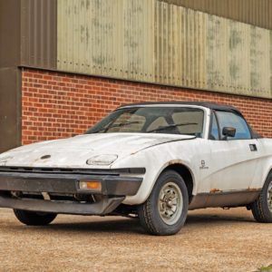 Unregistered pre-production Triumph TR8 with 73 miles heads to auction