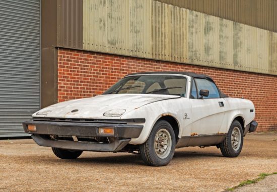 Unregistered pre-production Triumph TR8 with 73 miles heads to auction