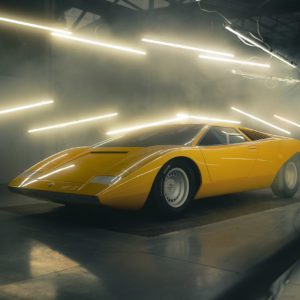 Lamborghini rebuilds the original 1971 Countach LP 500