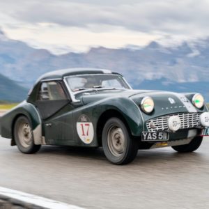 Triumph and Frazer Nash win Rally the Globes Carrera Italia