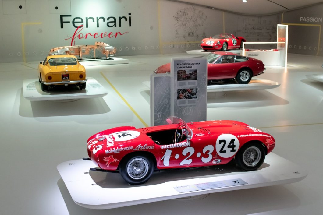 Ferrari Forever exhibition opens at the Enzo Ferrari Museum
